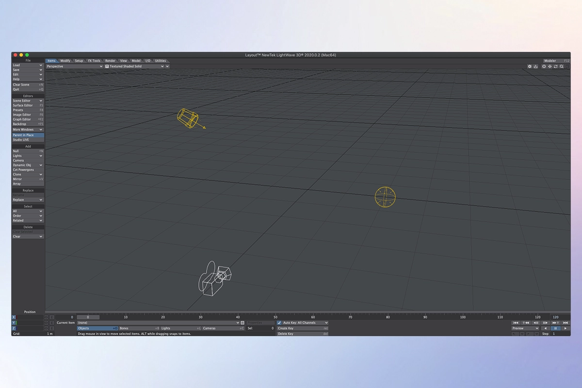 LightWave 3D 2024 screenshot 1
